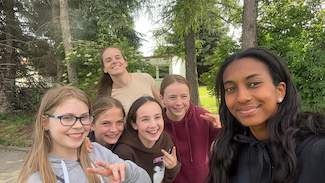 Foto von der Mädelsgruppe